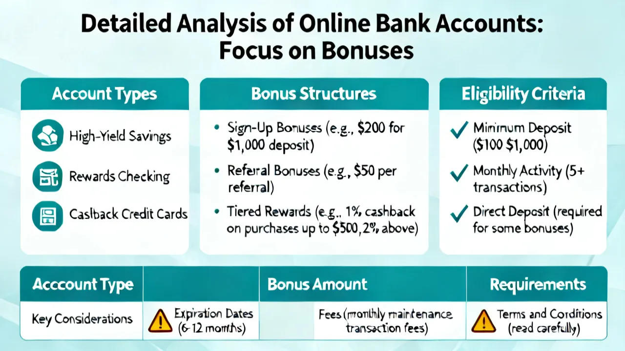 Evaluating Bank Account Bonuses Online