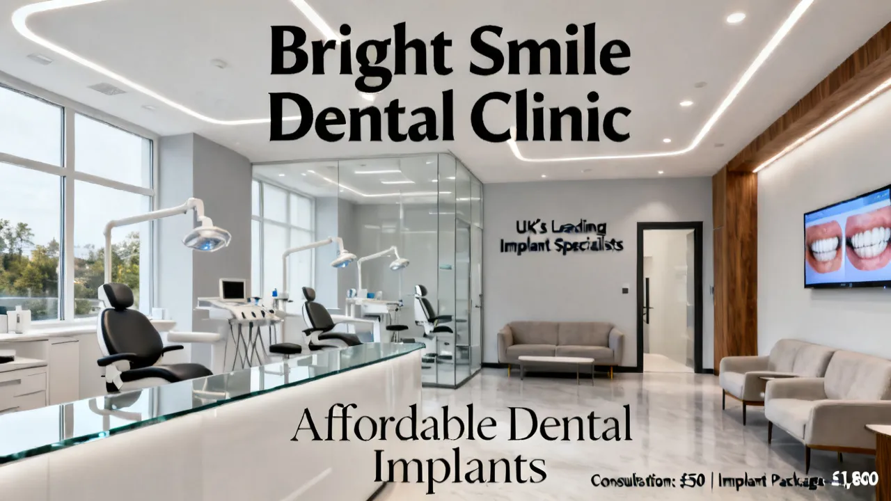 Affordable Dental Implants in the UK