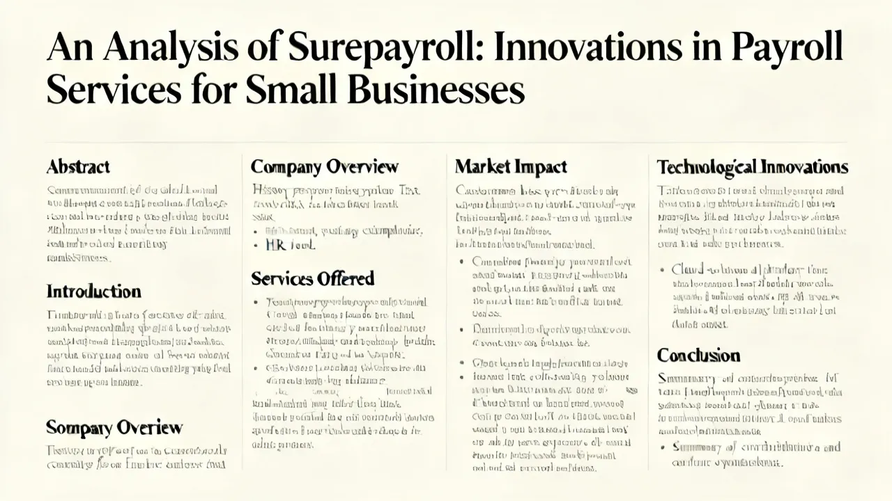 Understanding Surepayroll Solutions