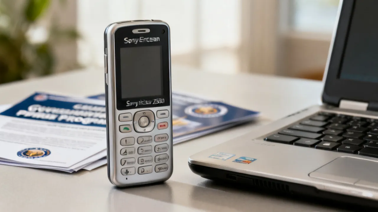 Sony Ericsson Z550i and Government Phone Programs Guide