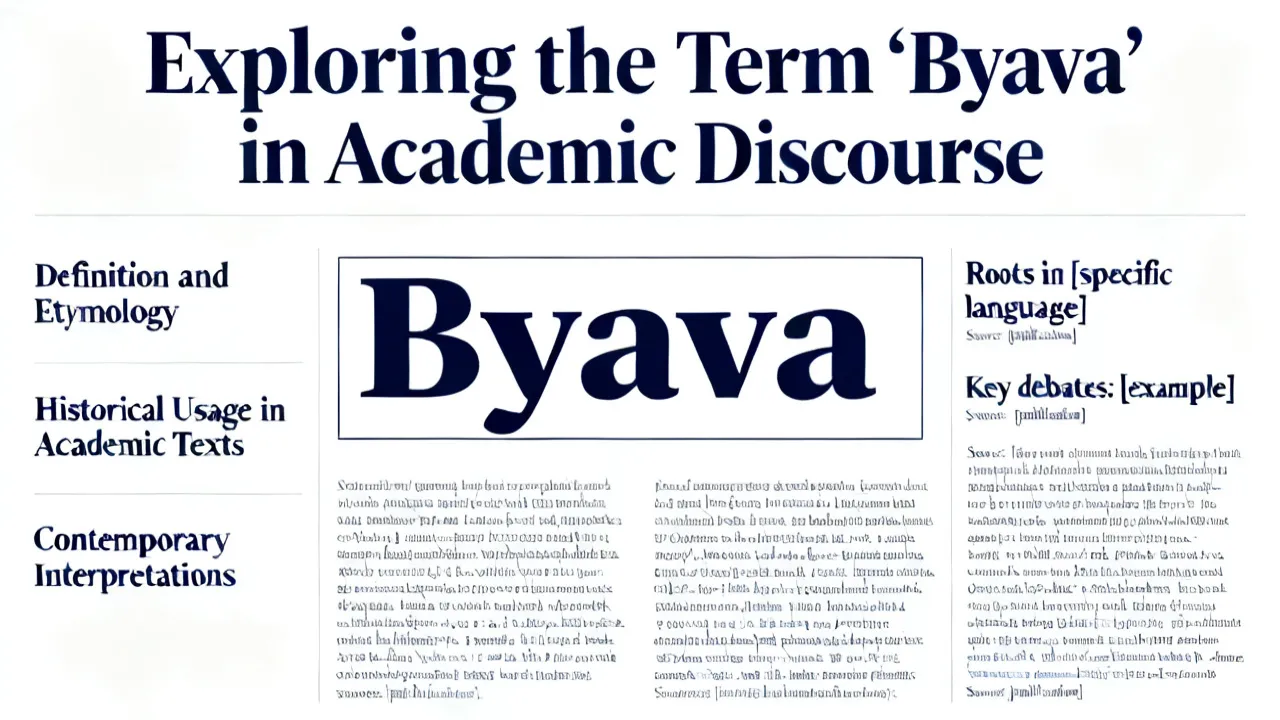 The Examination of Byava